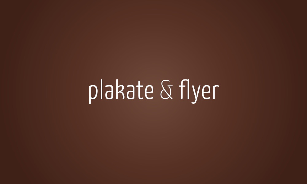 plakate & flyer
