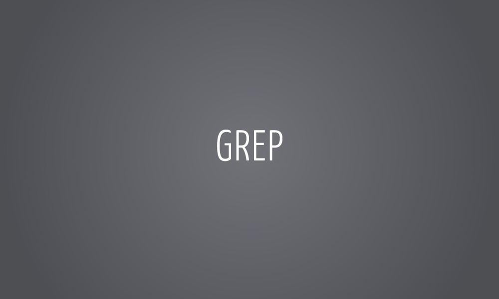 grep